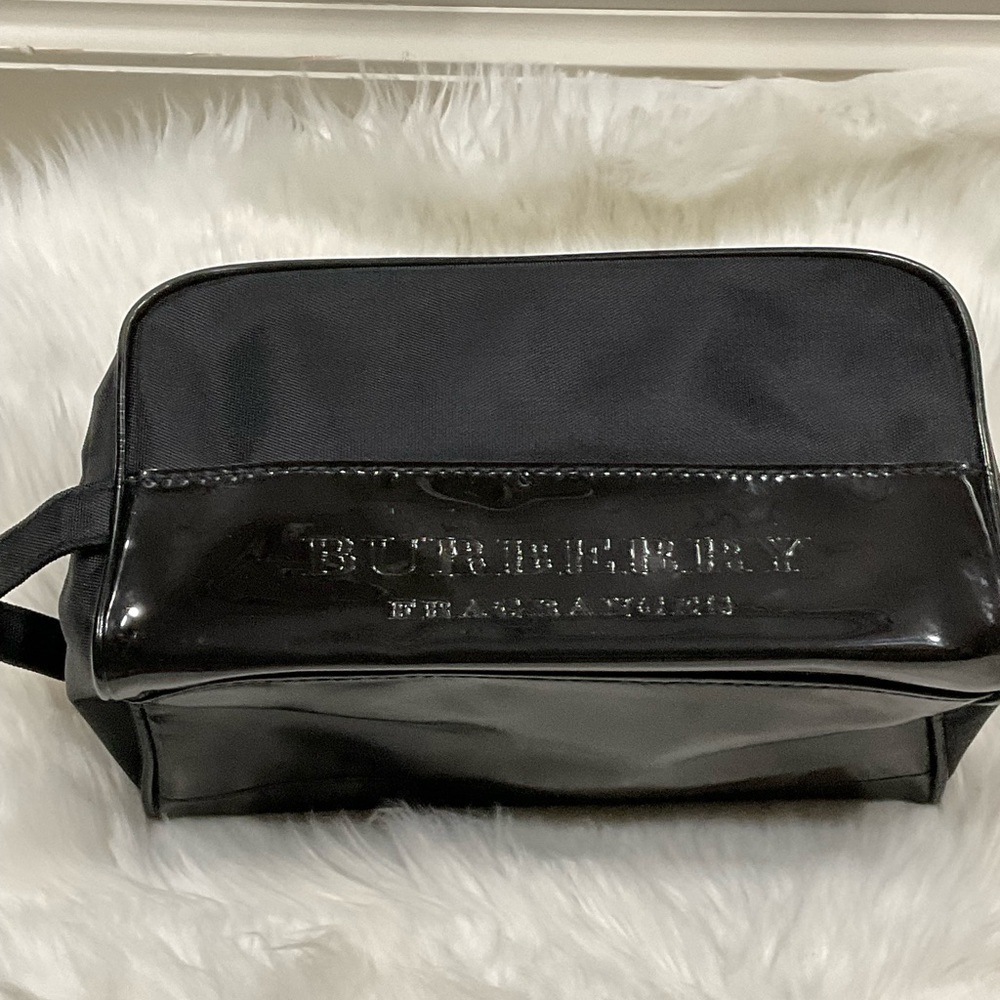Burberry Black Toiletry Pouch